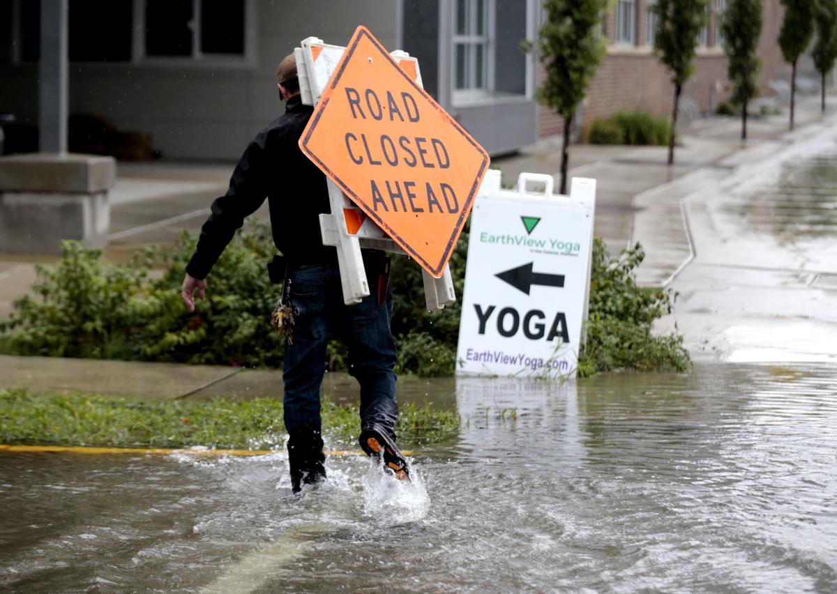 Wading through Livingston Street