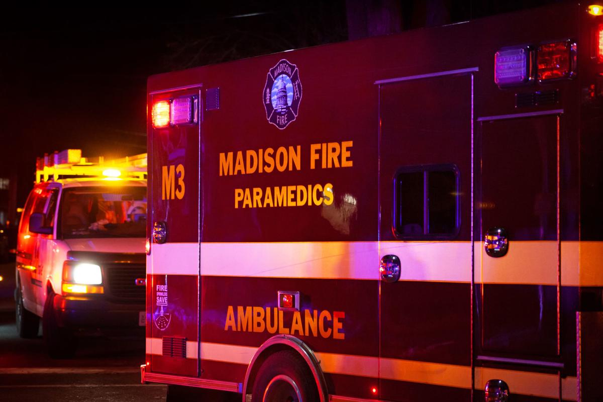 City of Madison ambulance, fire department file photo