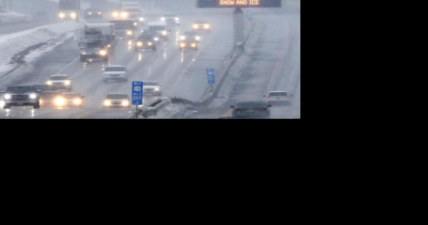 Madison could get some light April snow Monday morning