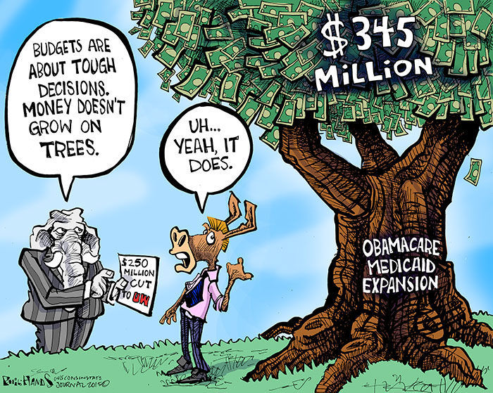 Hands on Wisconsin: Money does grow on trees