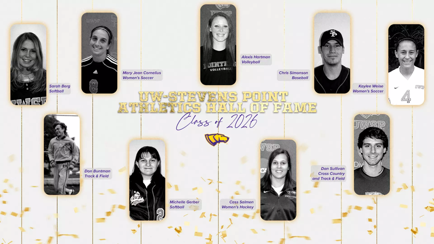 UW-Stevens Point Athletics Names 2026 Hall of Fame Class