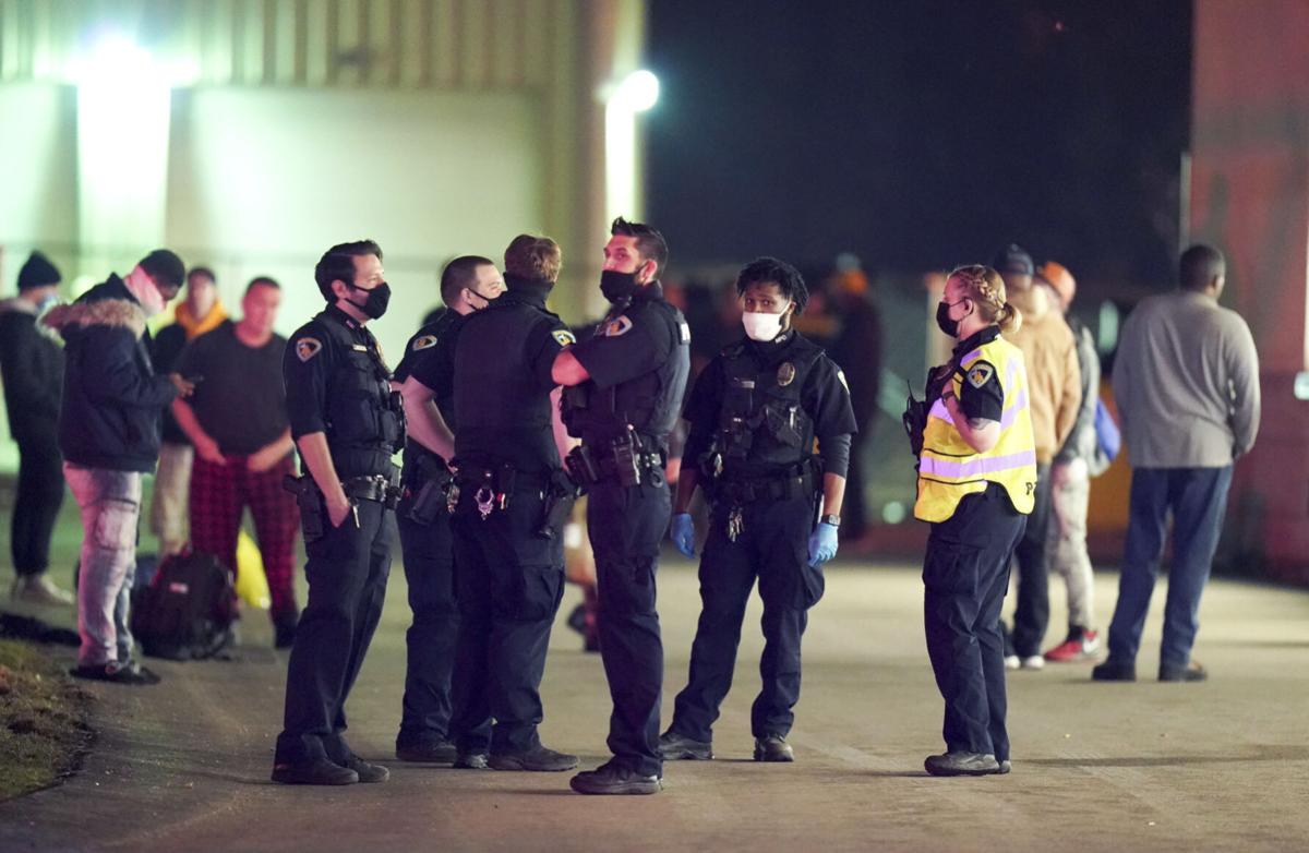 Men's shelter shooting
