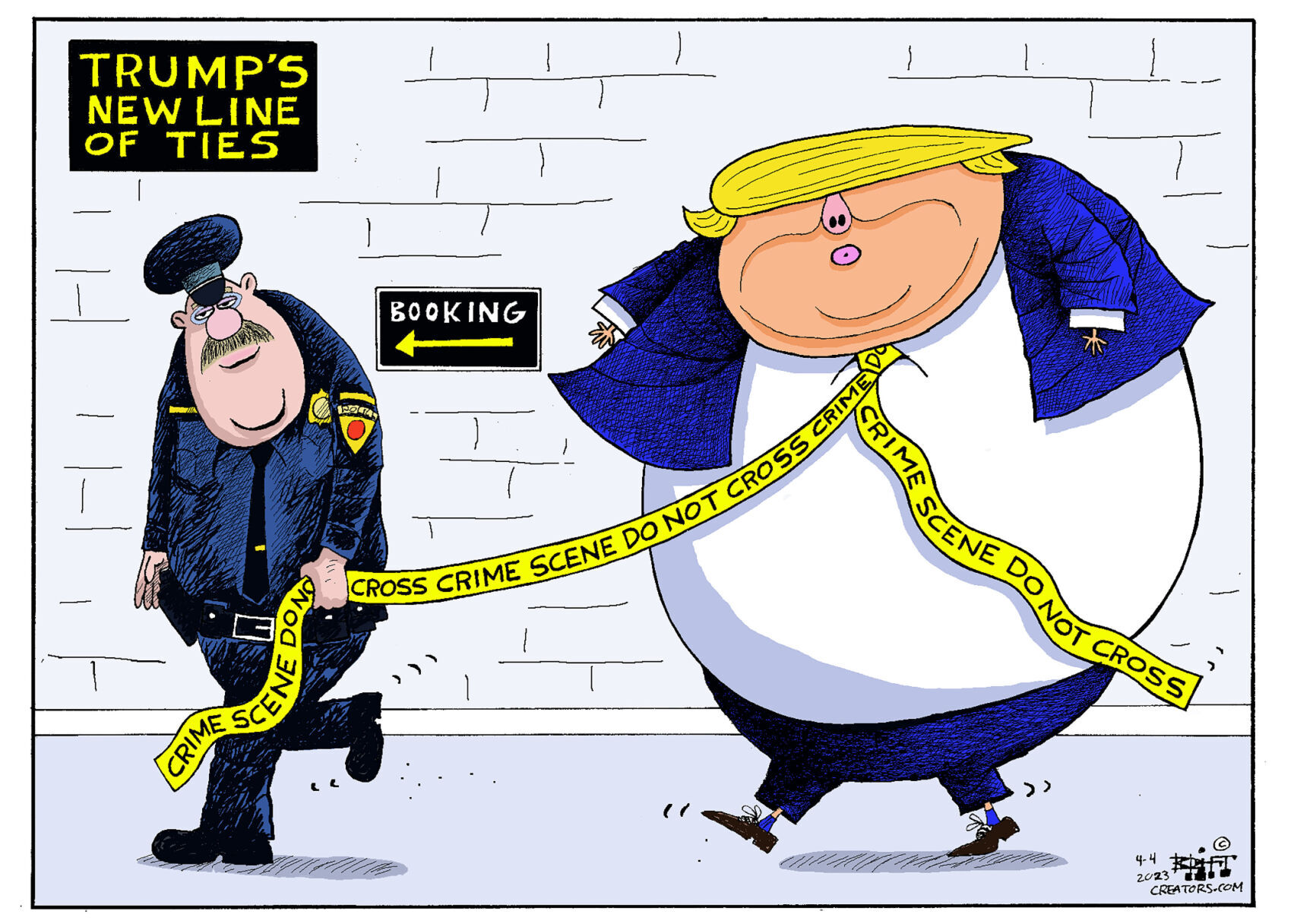 17 Political Cartoons Tackle Donald Trump's Indictment