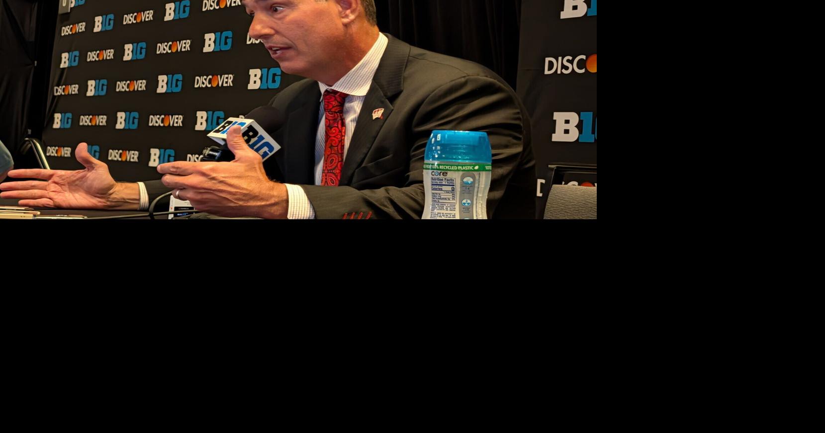 WISCONSIN FOOTBALL Luke Fickell's insights from Big Ten media days focused on growth, moving forward