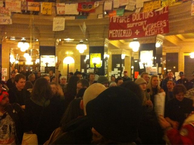 protesters after storming the capitol lo res