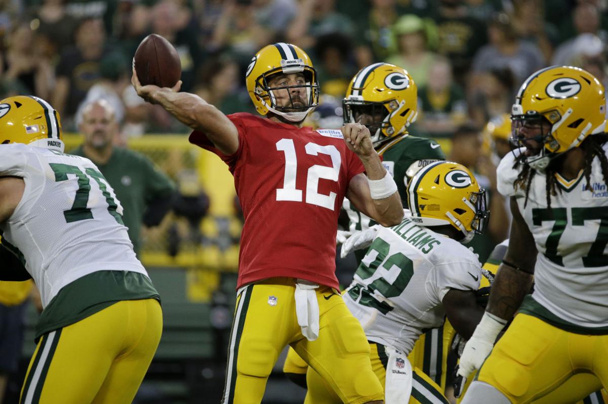 Packers Practice Football