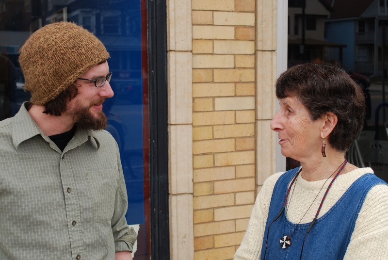 Josh Brollier and Sister Pat Chaffee