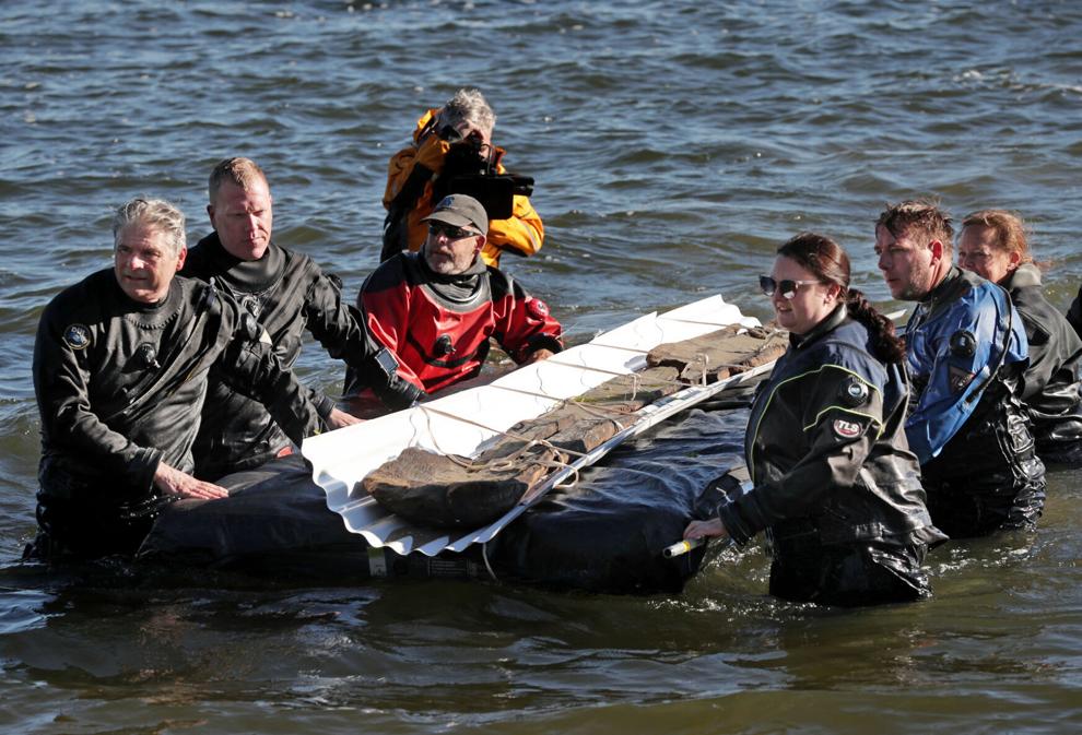 Luck strikes twice as another ancient canoe is pulled from Lake Mendota