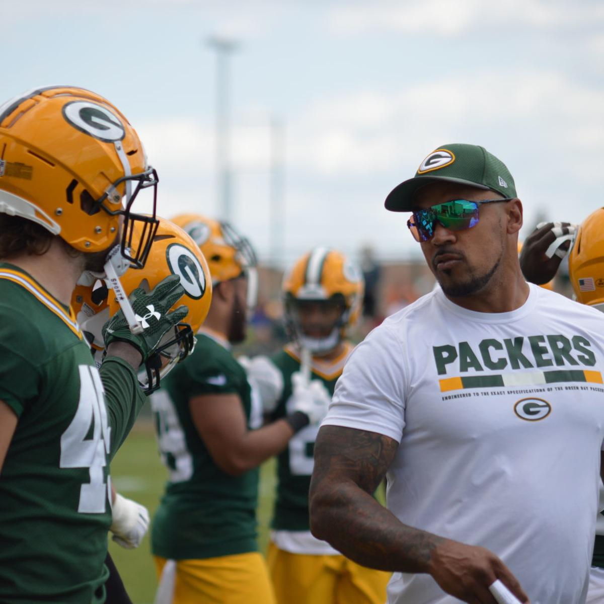 Former Packers Players Jarrett Bush Nick Barnett Brandon Jackson Enjoy Ride On The Coaching Carousel Pro Football Madison Com