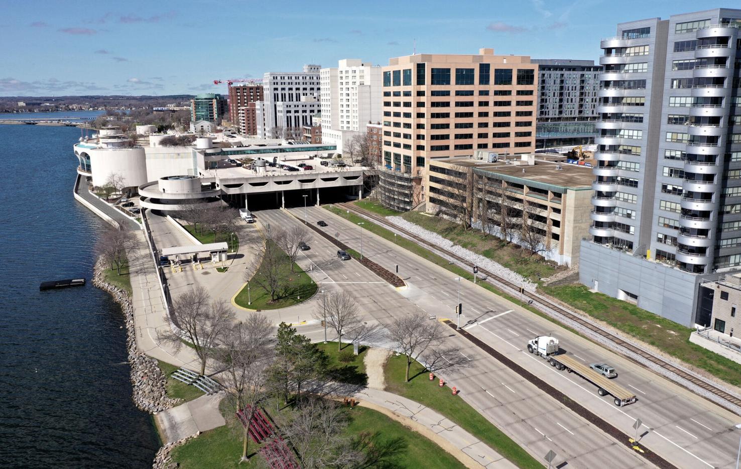 14story housing project, outdoor plaza proposed for Lake Monona waterfront