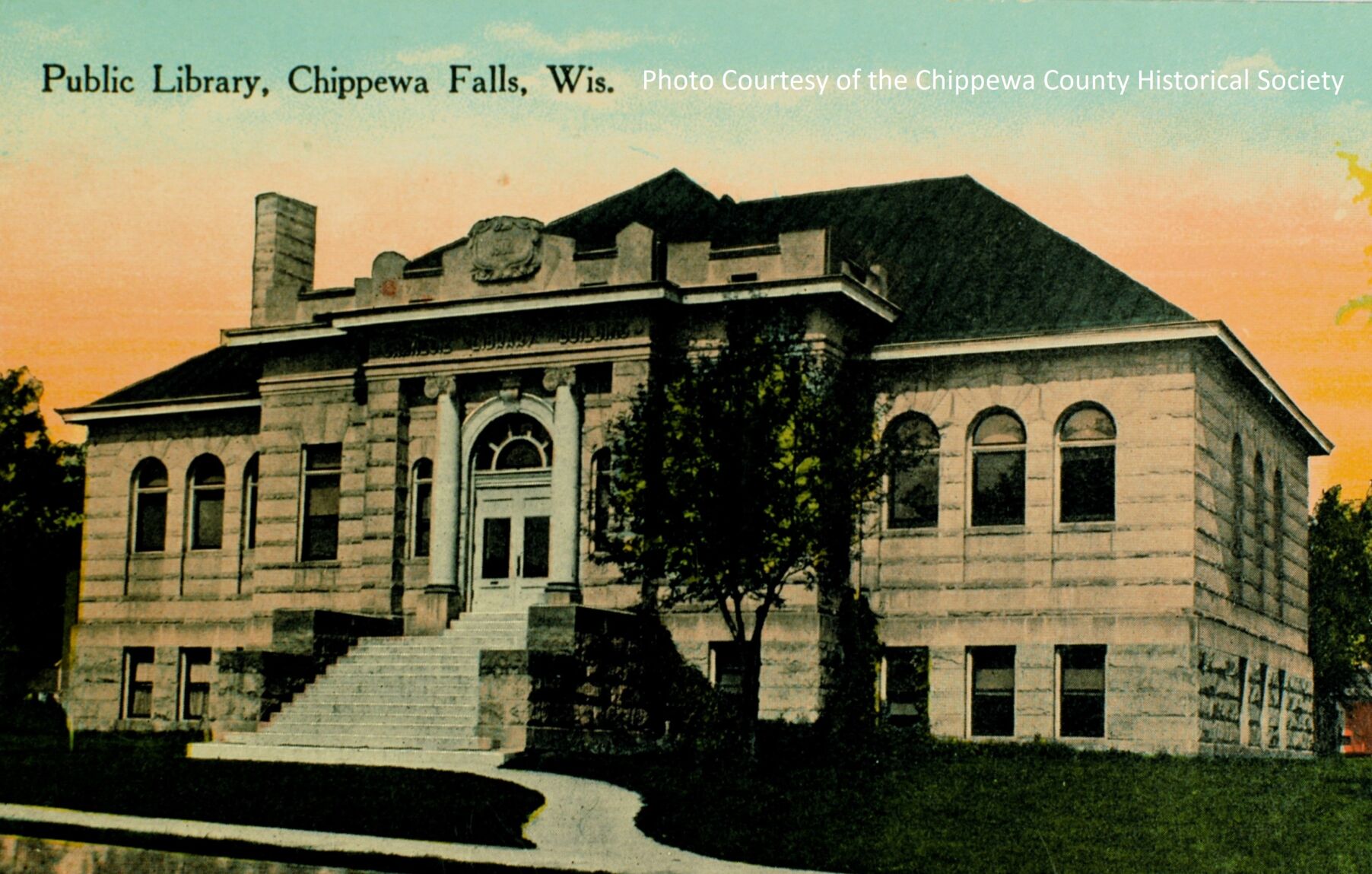 Time Capsule Carnegie Library in Chippewa Falls