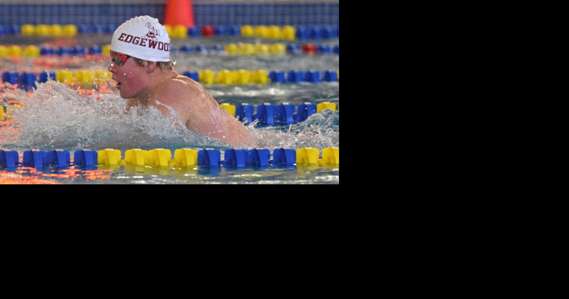 Finnley Conklin sets pool record to lead Madison Edgewood boys swimming