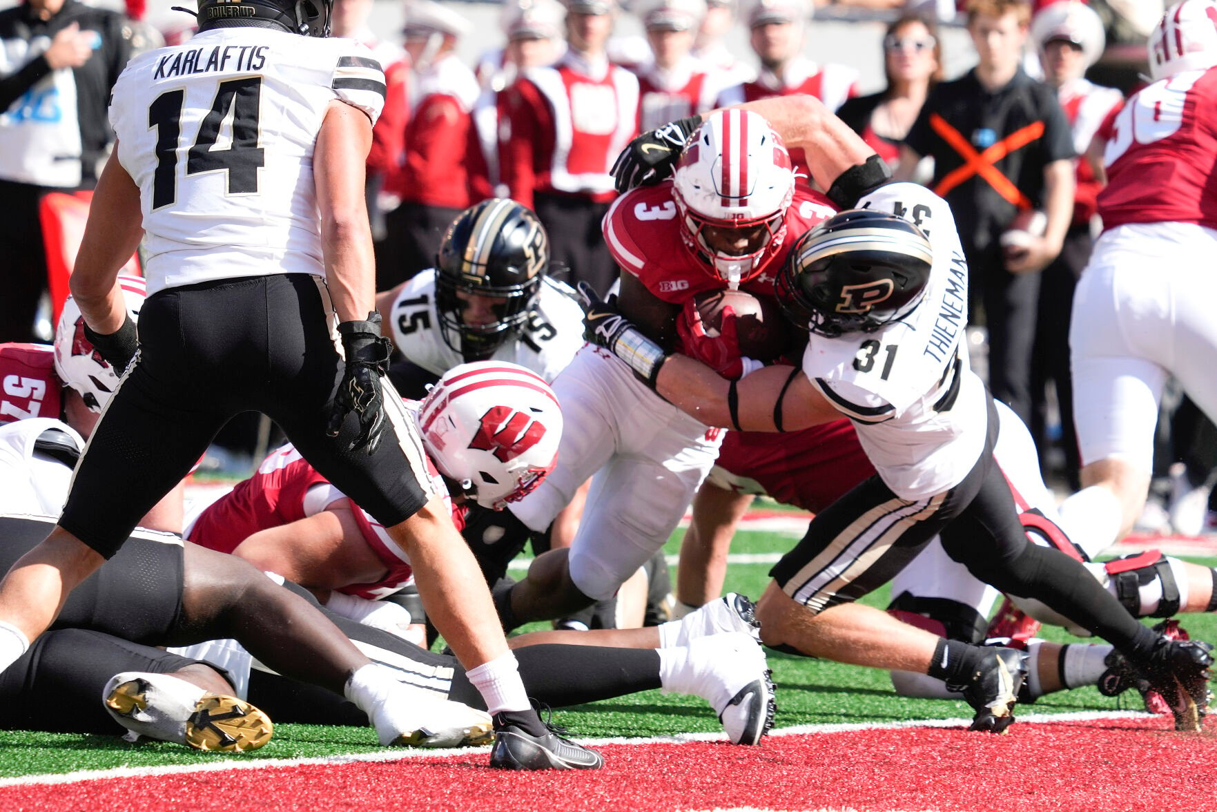 Wisconsin Football Score Vs. Purdue: Trech Kekahuna Stars