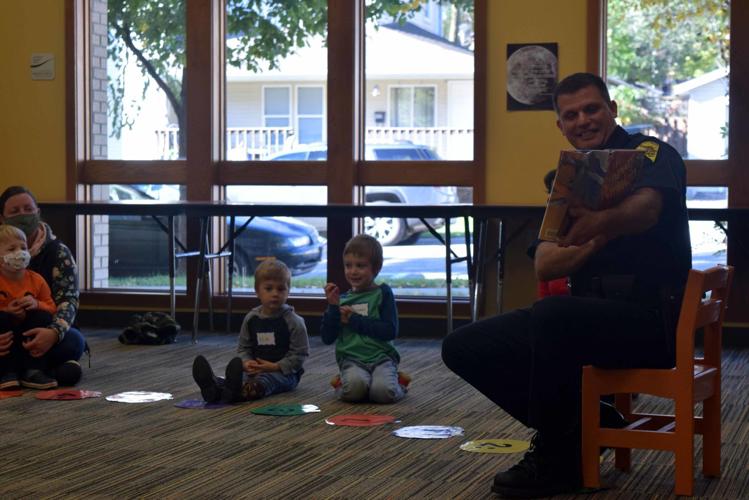 Story time at Portage Library