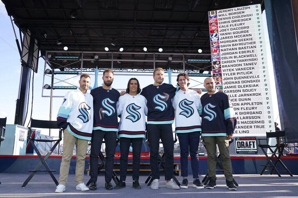 Through expansion draft, Seattle Kraken sets first roster
