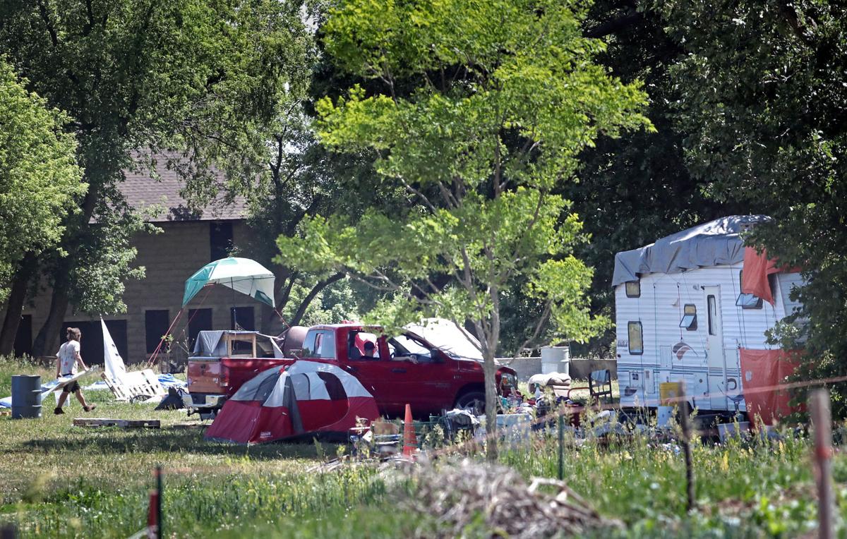 Reindahl homeless encampment