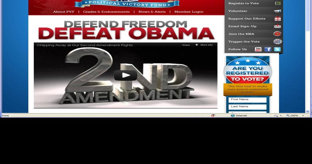 Capitol Report NRA plays to gunowner fears in swing states like Wisconsin