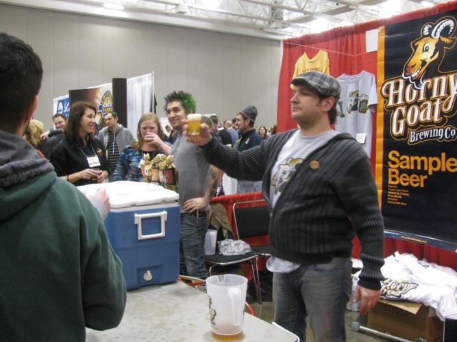 Table Talk Pilsner and cheese curds at the Isthmus Beer and Cheese Fest