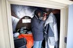 Occupy Madison's new tiny huts for the homeless feel 'warm and like home'