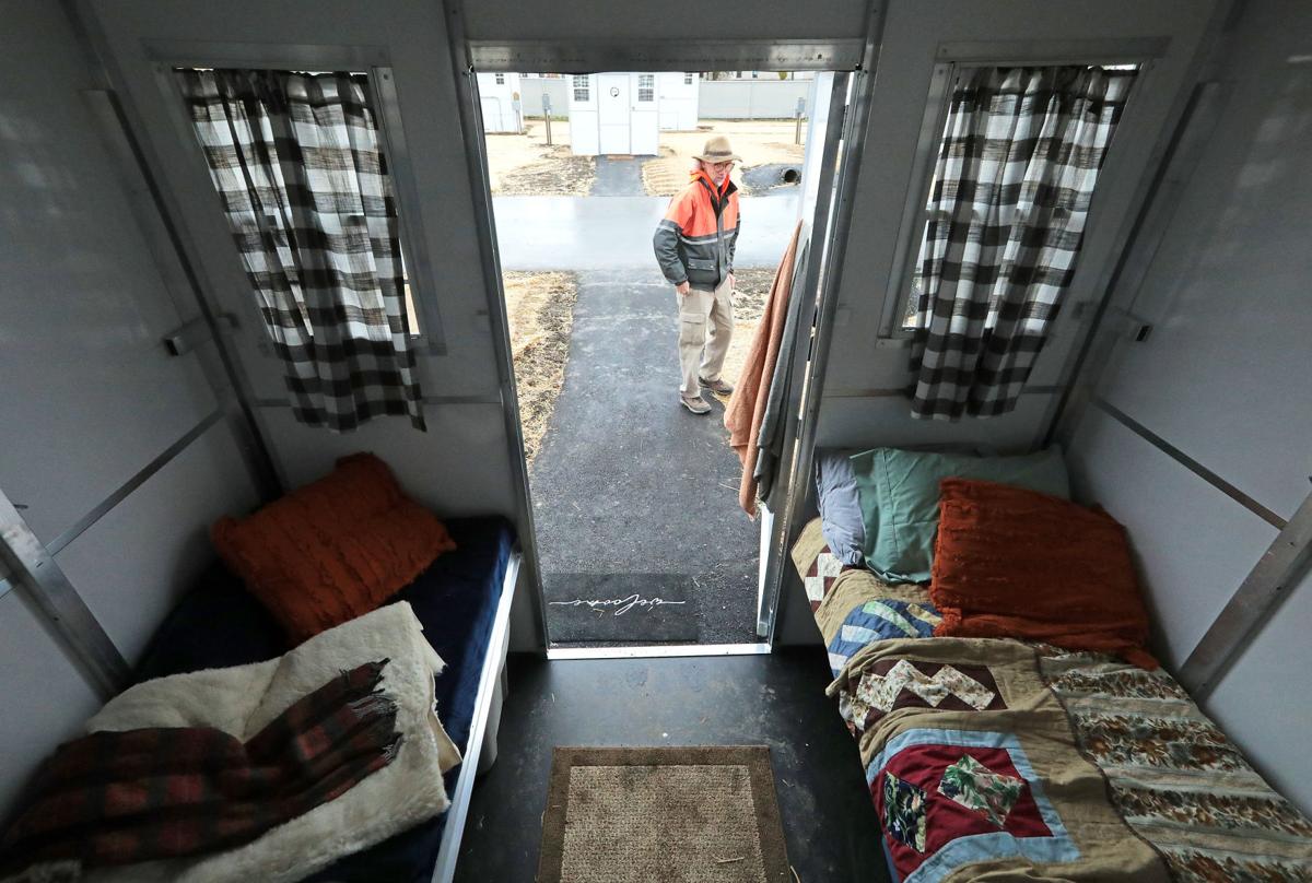 Operator says city's tiny house shelters need more insulation before  homeless move in