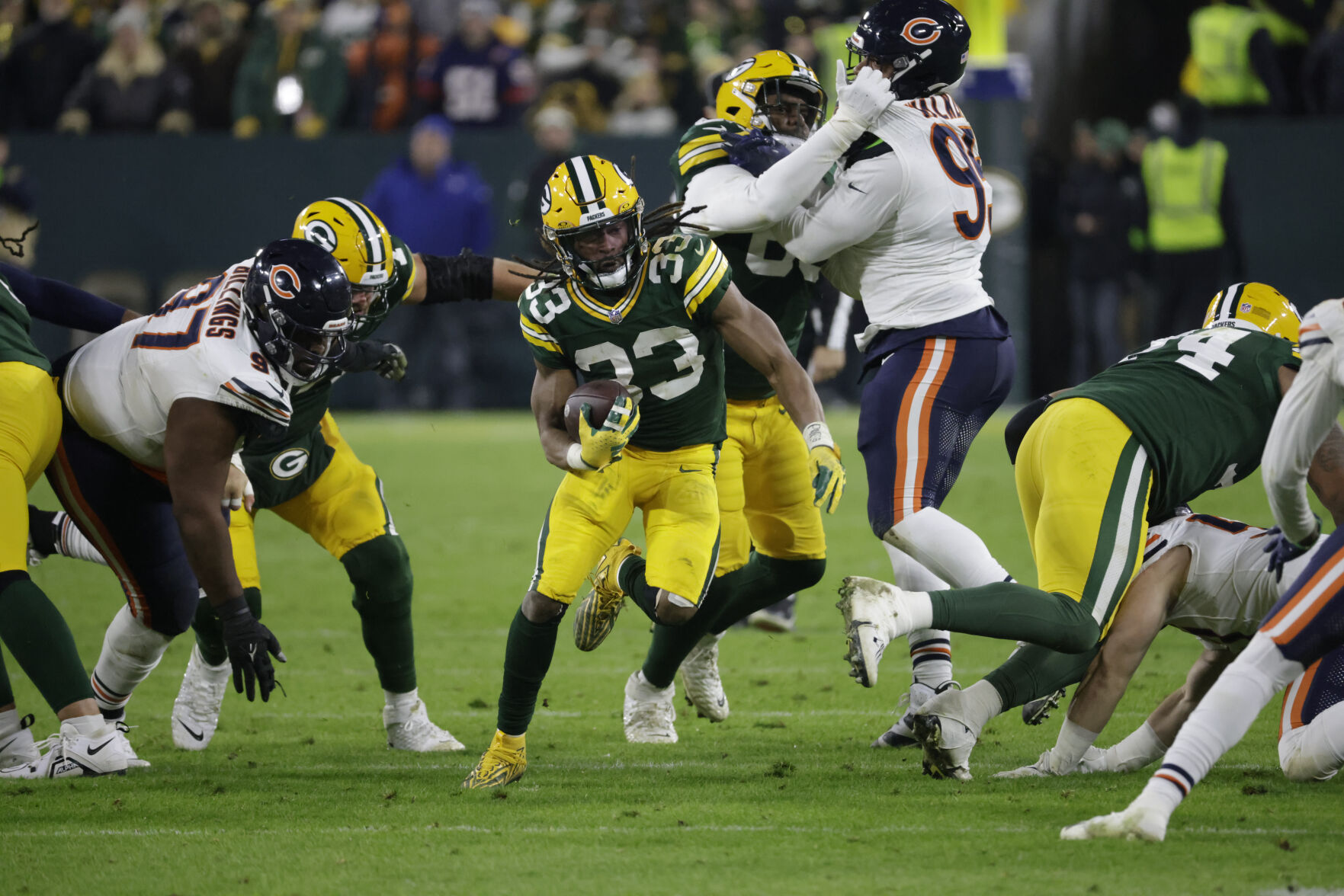 Aaron Jones' Return From Injury Sparks Packers' Offense