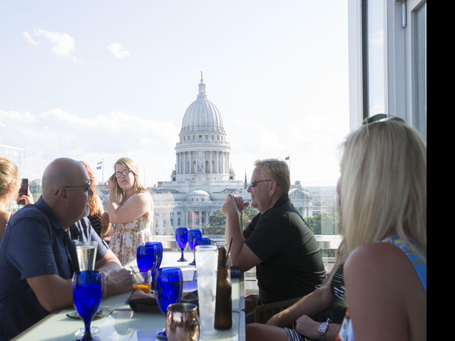 restaurant review at eno vino downtown stunning views and unsteady small plates food drink madison com