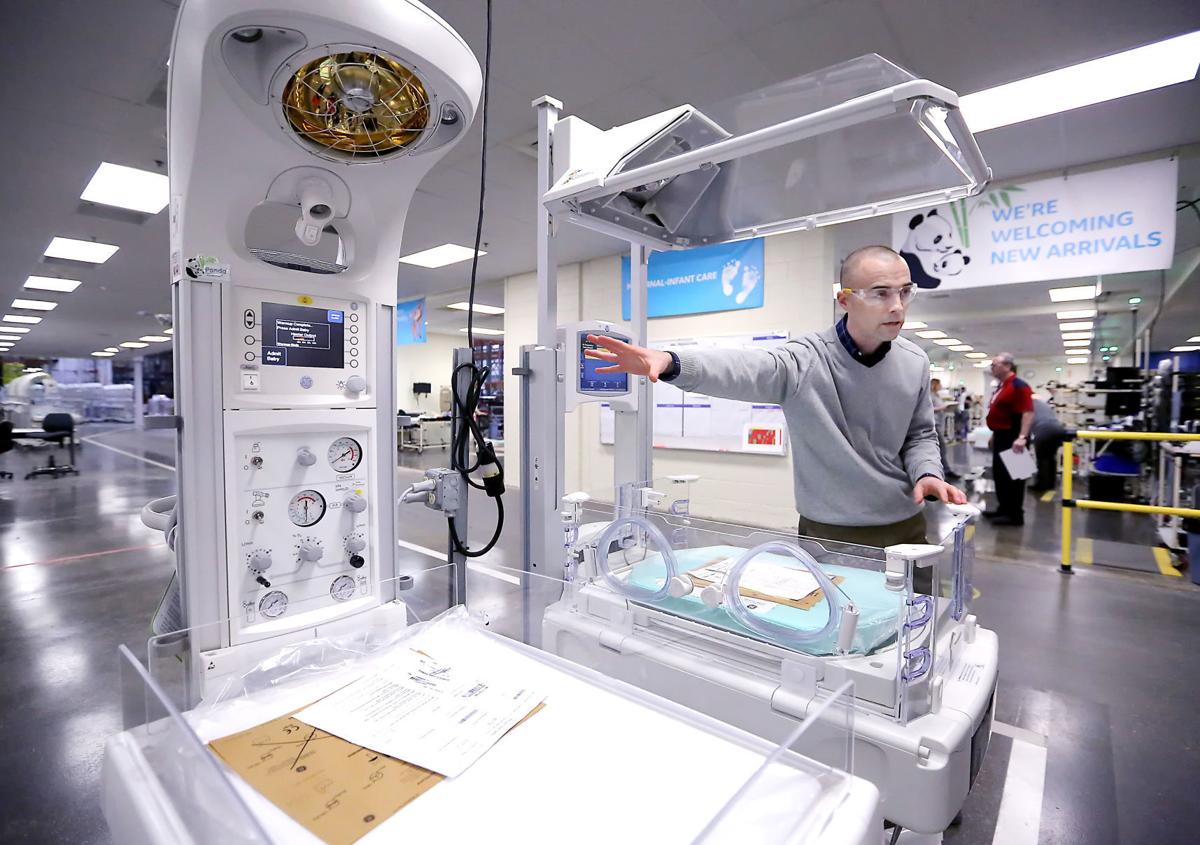 Incubators and baby warmers add to the product mix at GE Healthcare