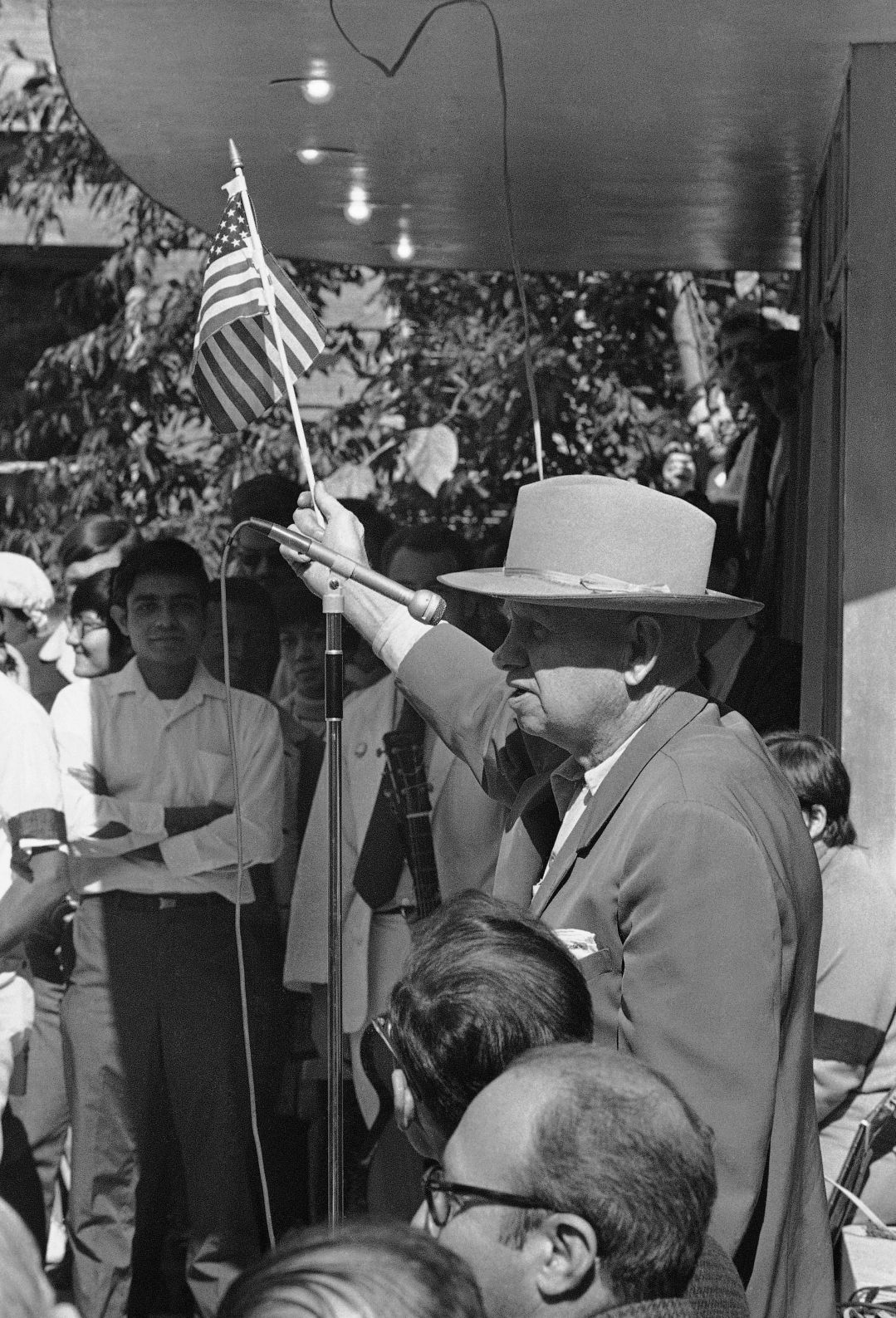Demonstration Moratorium Day in St Louis 1969 War Veteran