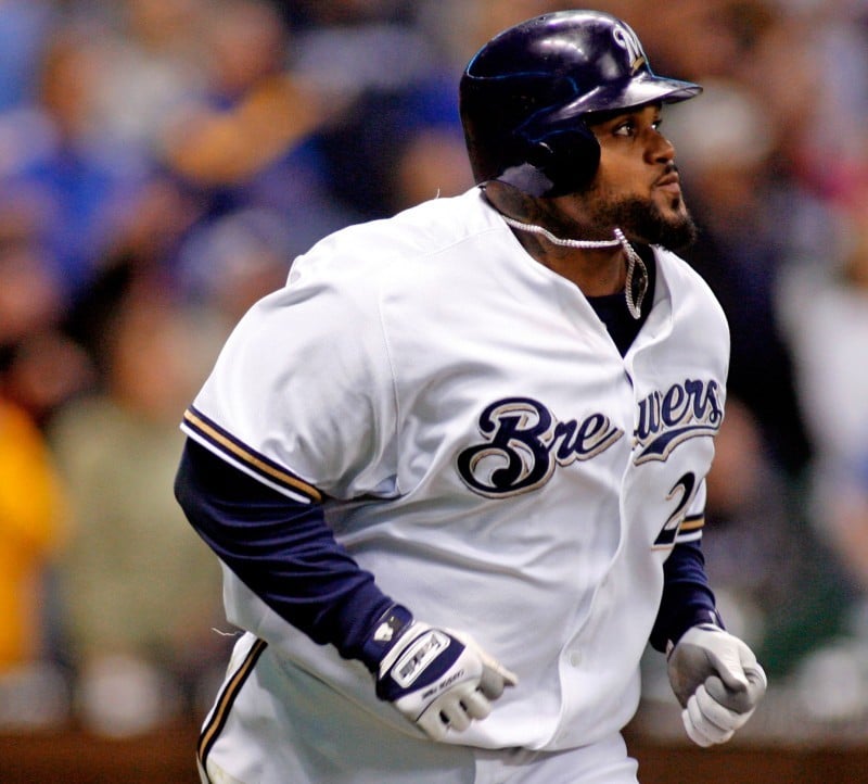 Fielder sets Brewers' RBI record