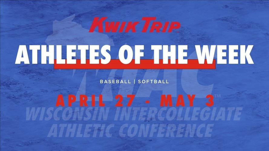 Kwik Trip Athletes of the Week - May 4
