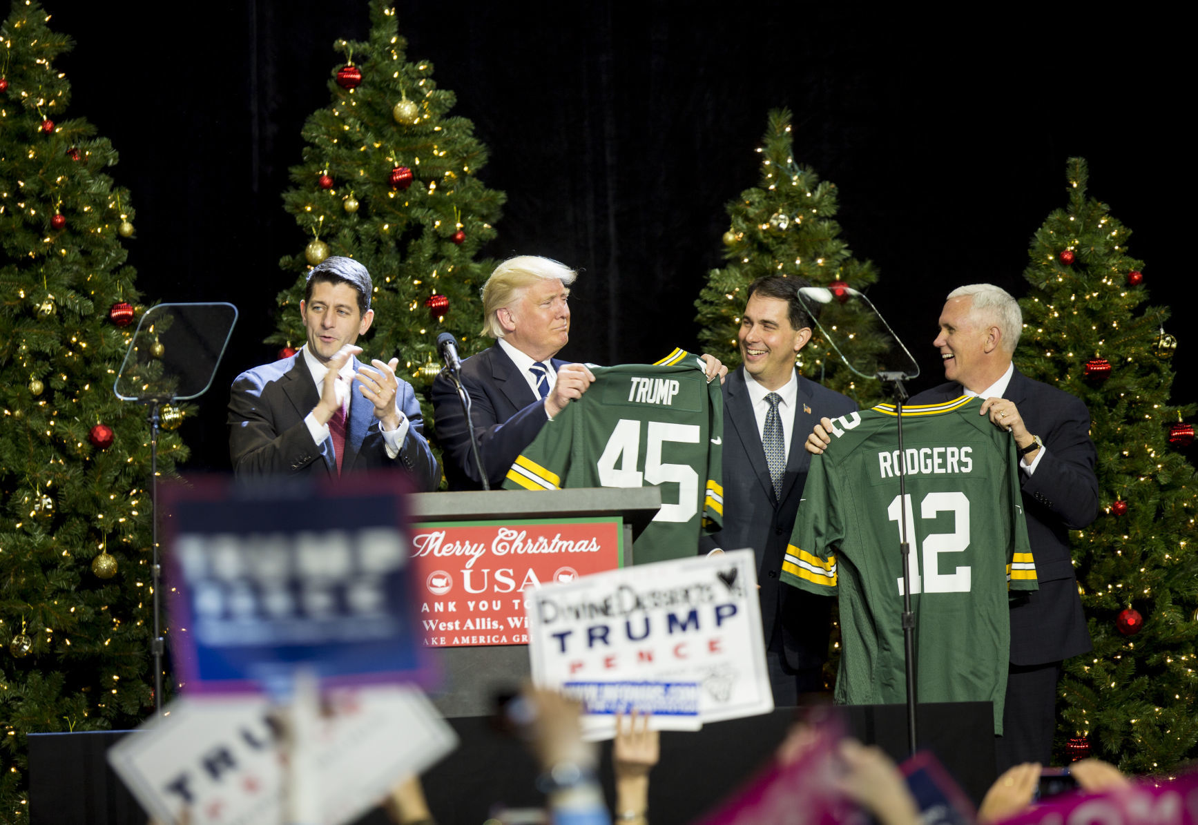 trump packers jersey