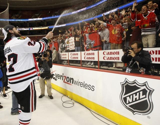 Chicago Blackhawks - Color in the Captain's uniform in honor of