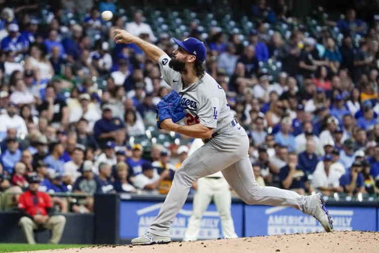 Brewers' bats stymied by wins leader Tony Gonsolin, Dodgers