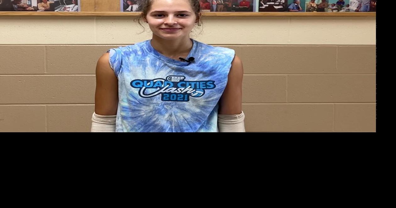 Sun Prairie East volleyball interview Gretchen Meier