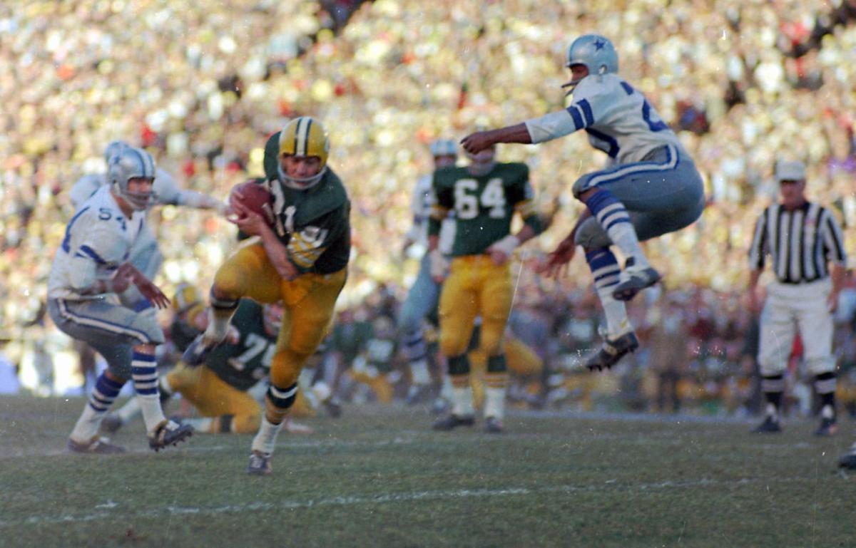 January 1, 1967 at Cotton Bowl, NFL Championship Game: Green Bay 34, Dallas  27