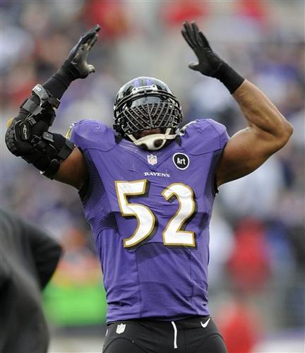 The 🐐. Ray Lewis is this week's 25th - Baltimore Ravens