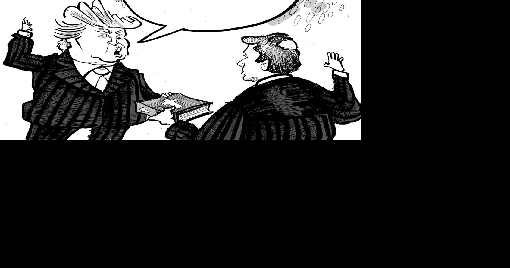 Enter your cartoon caption about Trump's inauguration in our YOU TOON ...