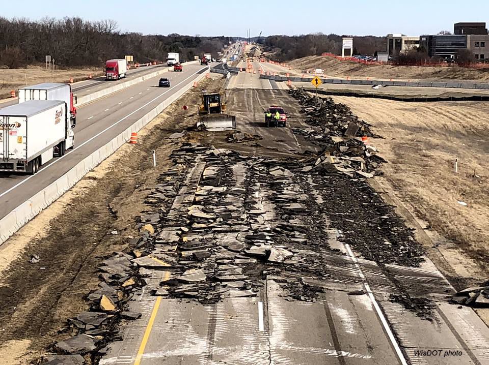 DOT engineer bid approval for Janesville area segment of I