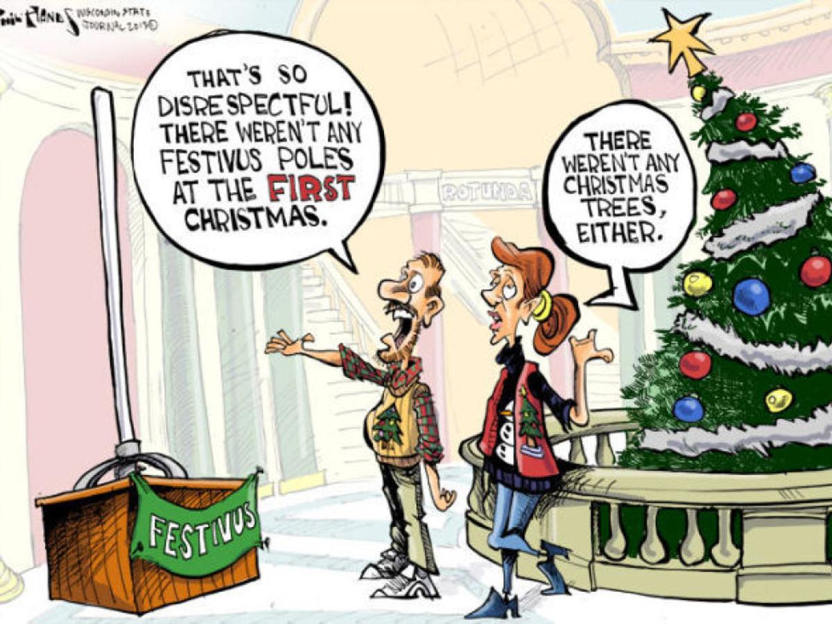 Hands On Wisconsin Oh Festivus Pole Opinion Madison Com