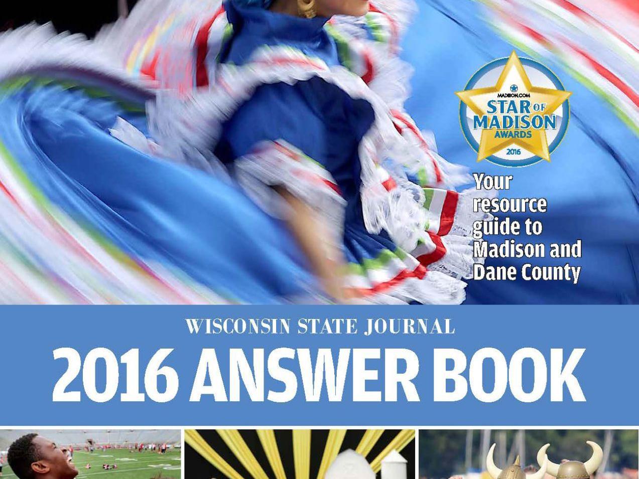 2016 Answer Book Local News Madison Com