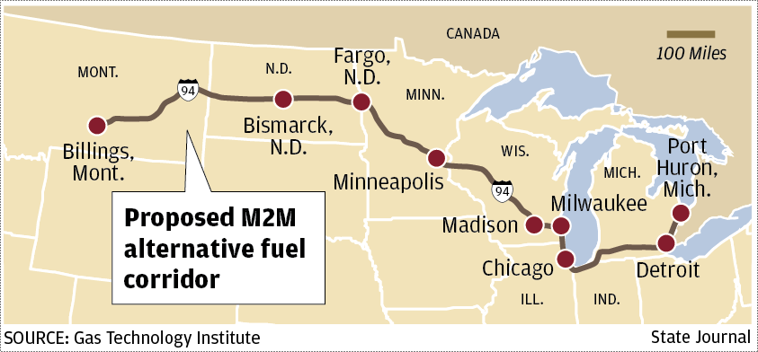 Greening I-94: New Effort Aims To Fill Alternative-fuel Gaps In Busy ...