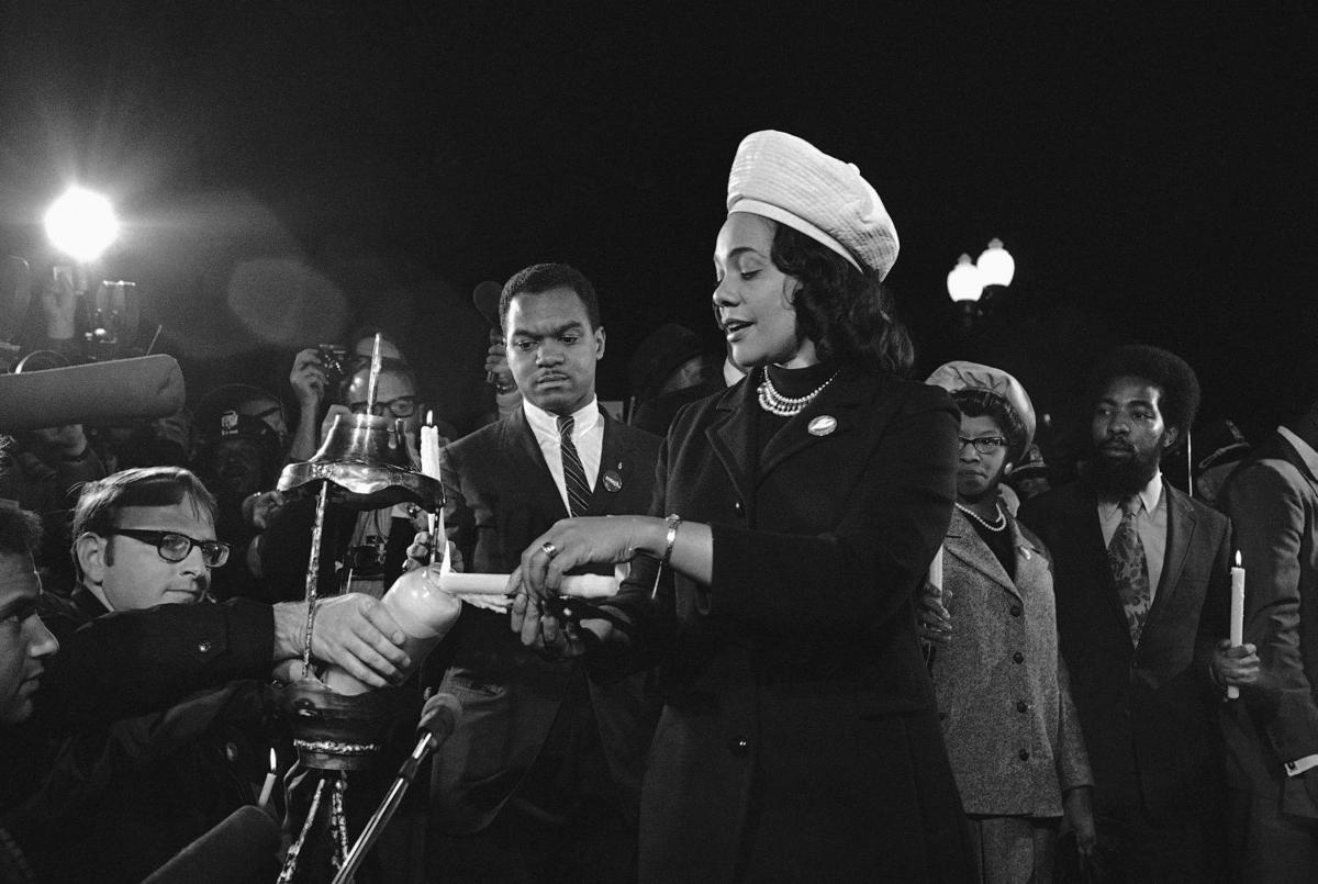 Oct. 15: Moratorium Day Coretta Scott King