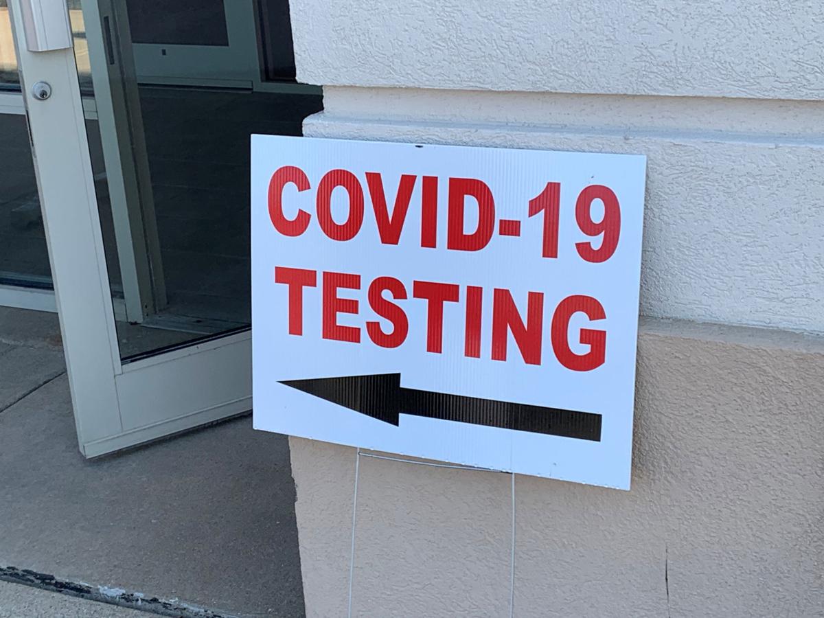 COVID sign