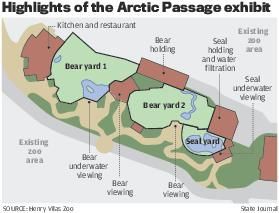 Vilas Zoo set to open Arctic Passage exhibit