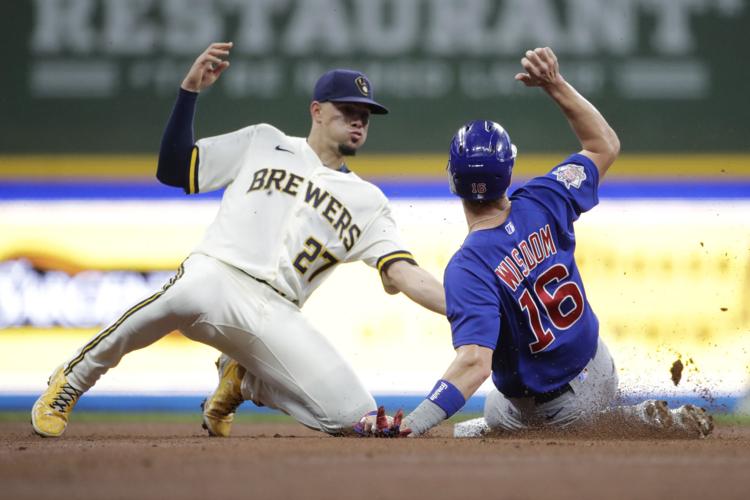 Garcia doubles in 10th, Brewers hand Cubs 1st 2-game skid