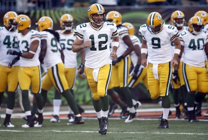 Where did Packers quarterback Aaron Rodgers go to college?