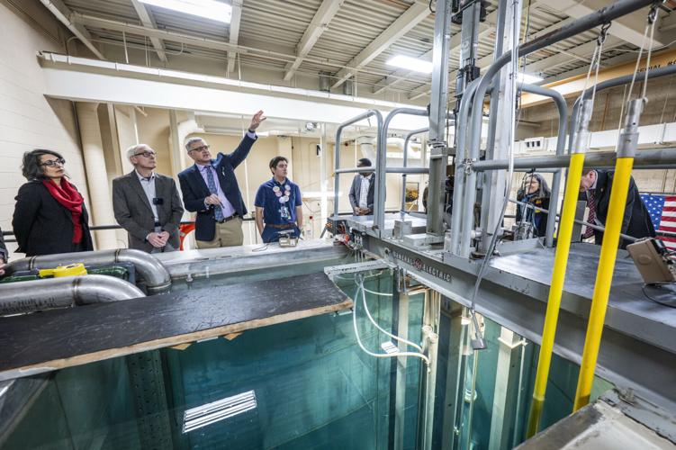 Governor gets firsthand look at future of nuclear energy at UW–Madison