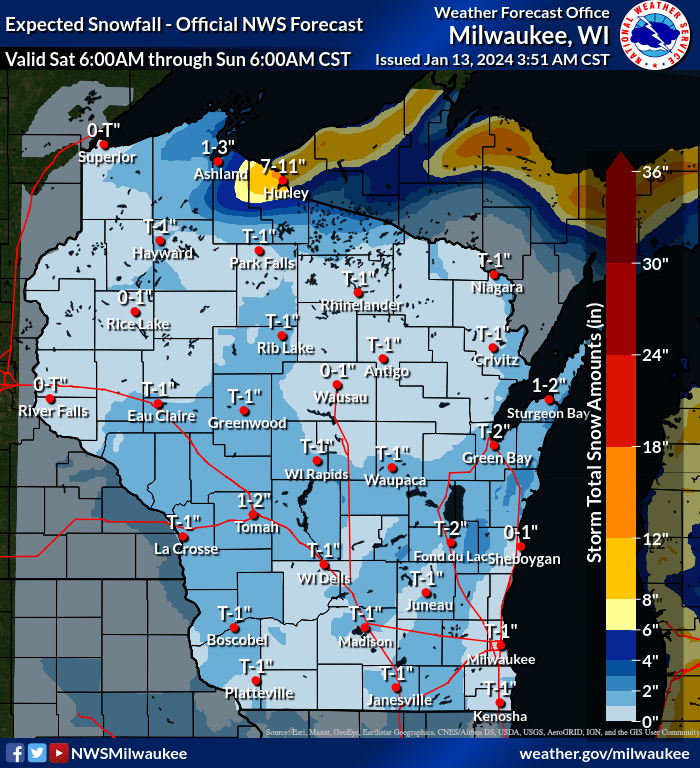 Live traffic conditions as big snowstorm hits Wisconsin