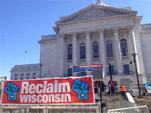 Wisconsin Unions Rally