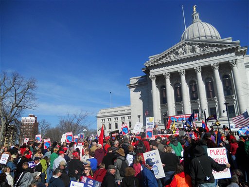 Wisconsin Unions Rally
